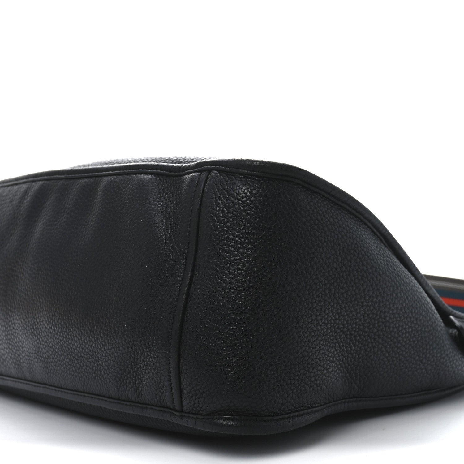 Prada Vitello Daino Hobo Messenger Bag Black 9 of 9