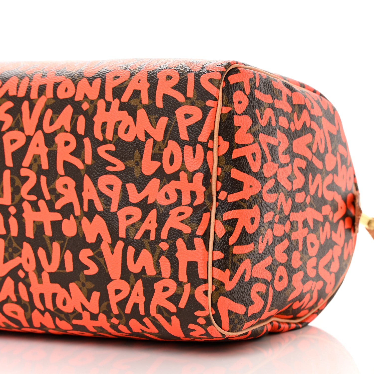 Louis Vuitton Monogram Graffiti Speedy 30 Orange 10 of 13