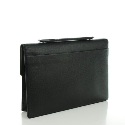 Louis Vuitton Taiga Angara Briefcase Black 3 of 7