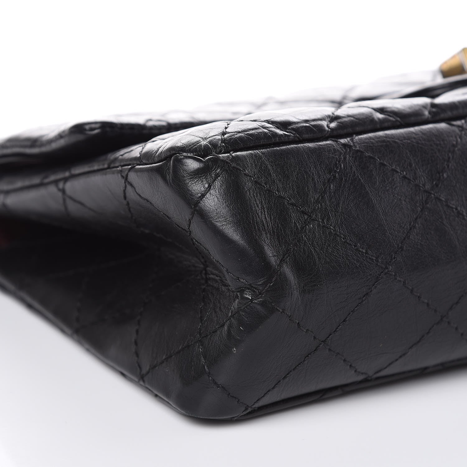 Chanel Aged Calfskin Quilted 2.55 Reissue 226 Flap Black 8 of 12