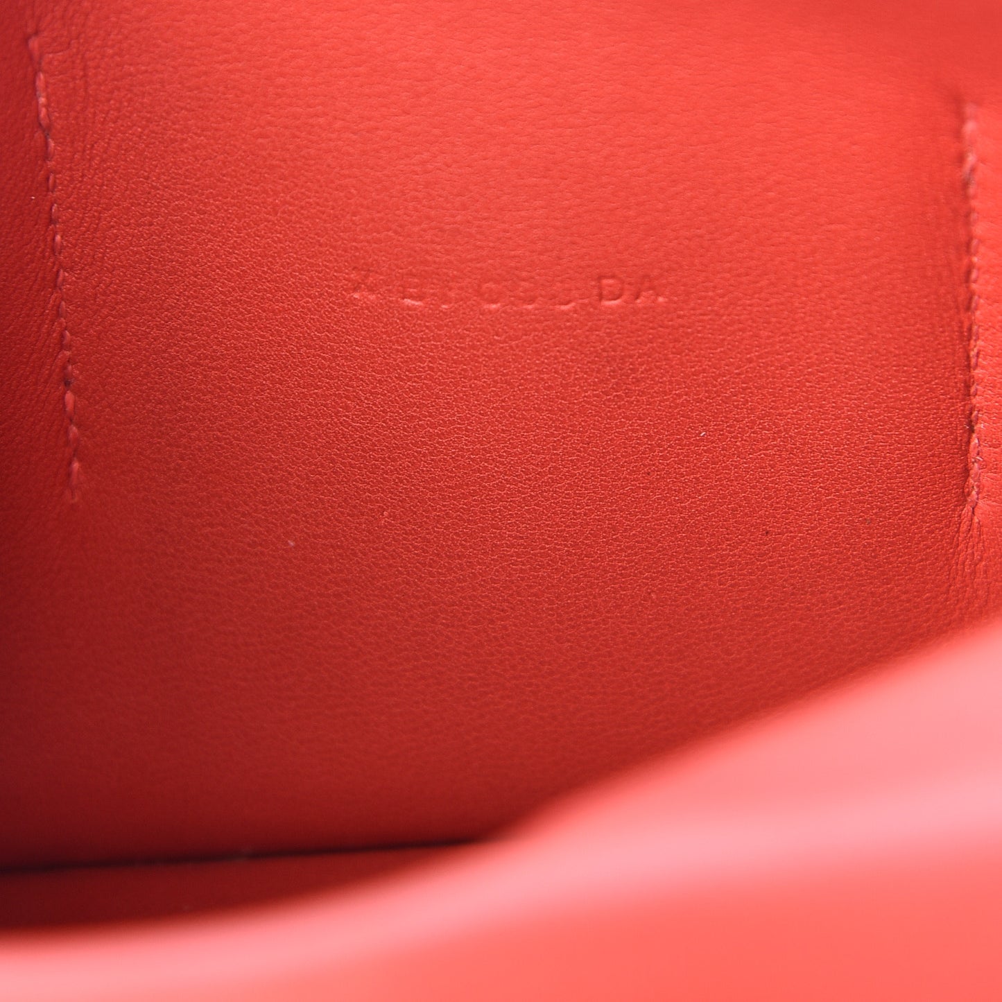 Togo Dogon Duo Wallet Rouge Pivoine