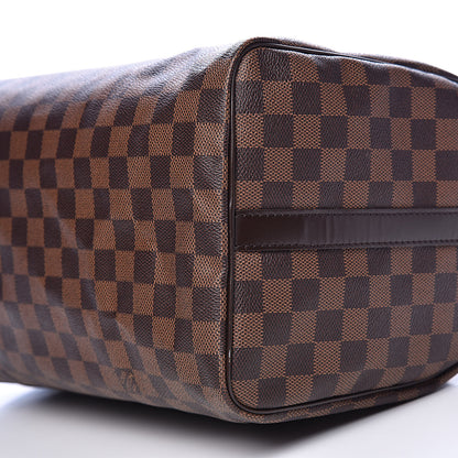 Louis Vuitton Damier Ebene Speedy Bandouliere 35 10 of 13