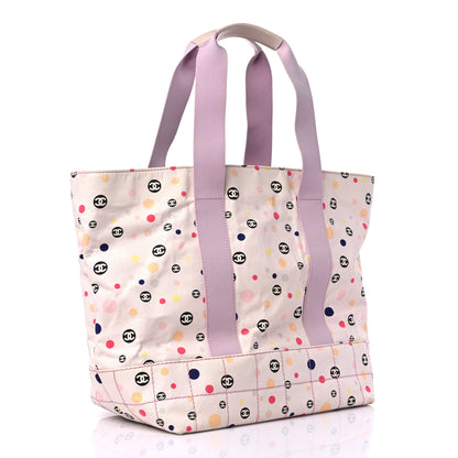 Chanel Canvas CC Print Tote Multicolor 3 of 17