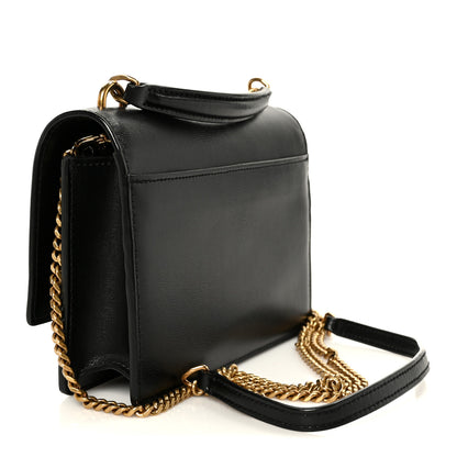 Saint Laurent Calfskin Monogram Sunset Chain Wallet  Sunset Black 3 of 10
