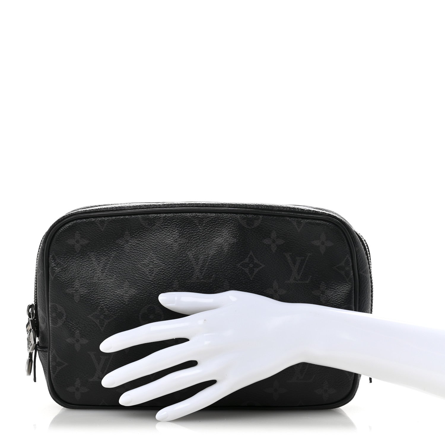 Louis Vuitton Monogram Eclipse Toilet Pouch GM 2 of 11
