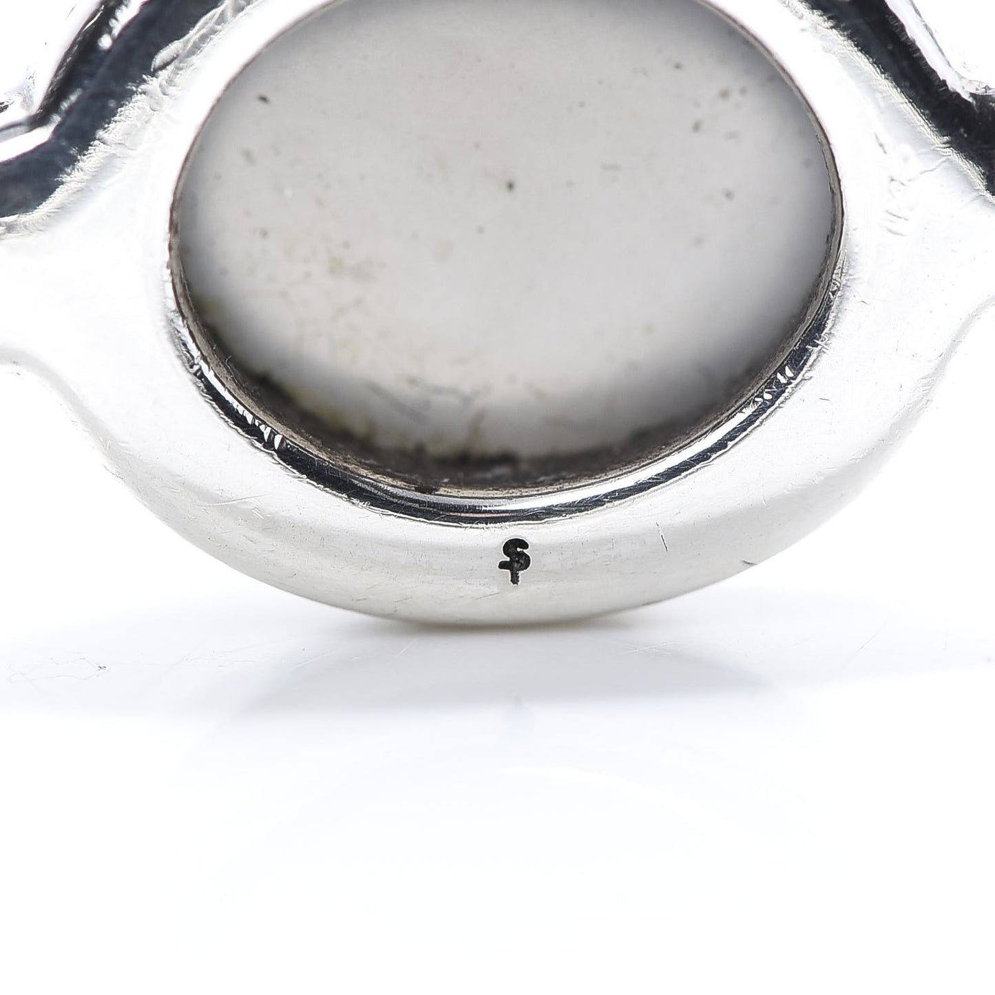Sterling Silver Moonstone 3mm 4 Station Bangle Bracelet