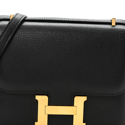 Hermes Chevre Mysore Constance 18 Black 8 of 11