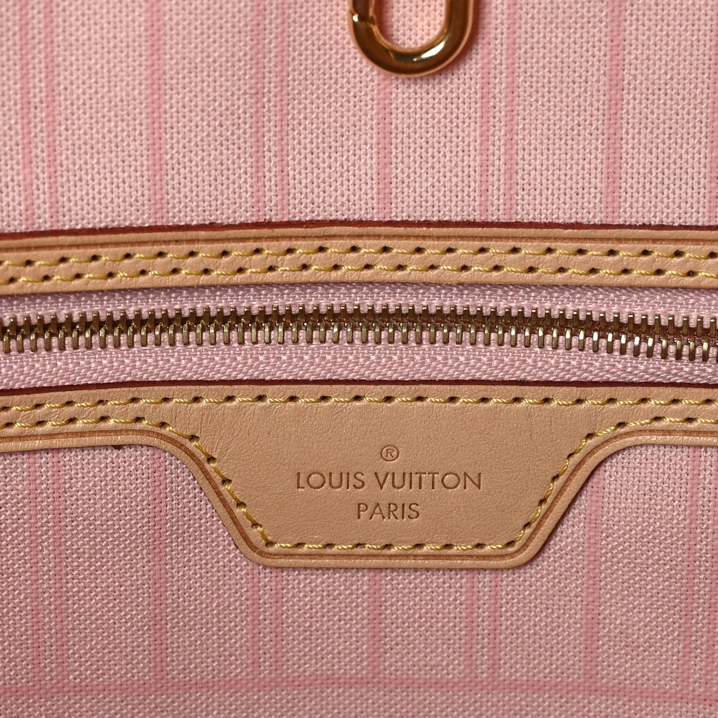 Damier Azur Neo Neverfull MM Rose Ballerine