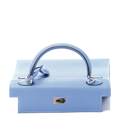 Hermes Epsom Kelly Sellier 25 Bleu Paradis 16 of 40