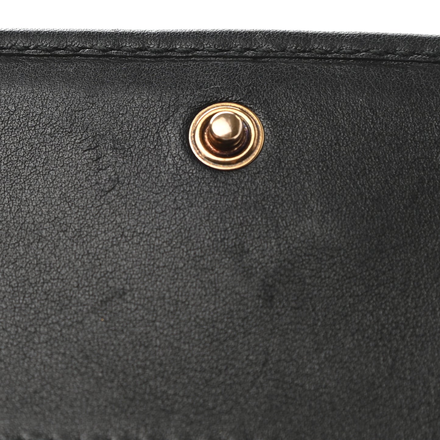 Calfskin Matelasse GG Marmont Wallet Black