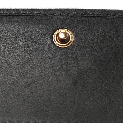Gucci Calfskin Matelasse GG Marmont Wallet Black 8 of 9