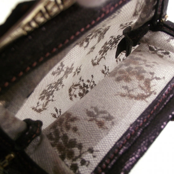 Lace Fall Leaves Borderline Clutch