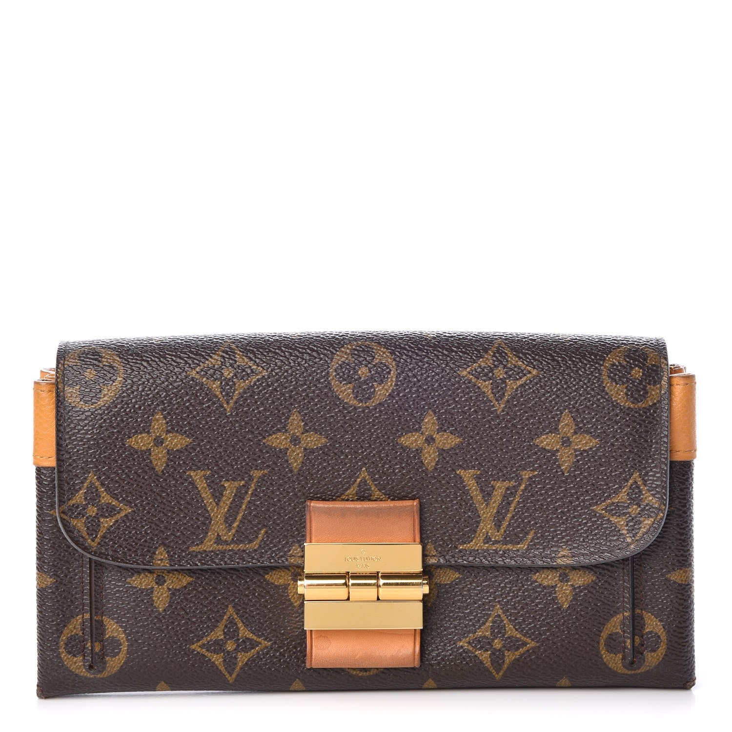 Louis Vuitton Monogram Elysee Wallet Safran 1 of 10