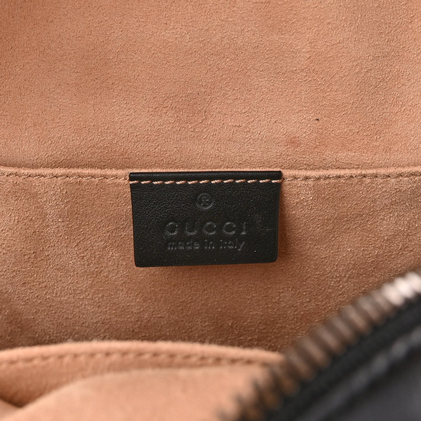 Calfskin Matelasse Animal Studs GG Marmont Dome Backpack Black