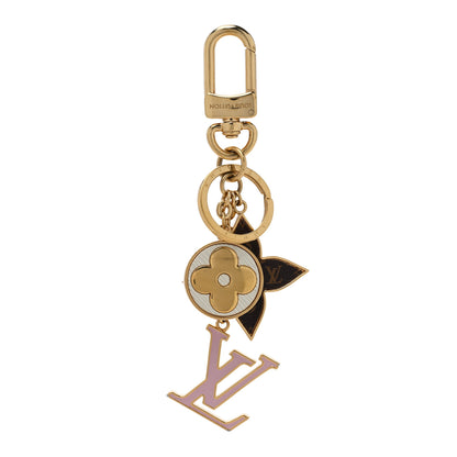 Louis Vuitton Spring Street Bag Charm Key Holder Gold 1 of 4