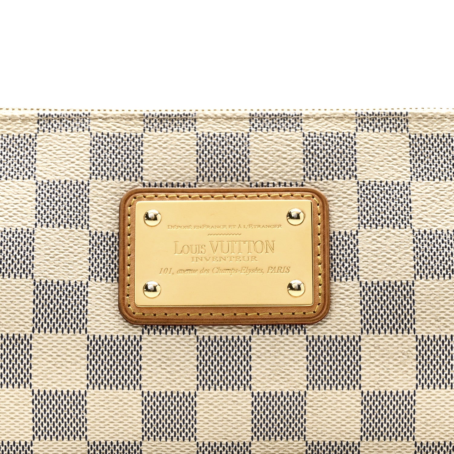 Louis Vuitton Damier Azur Eva Clutch 7 of 7