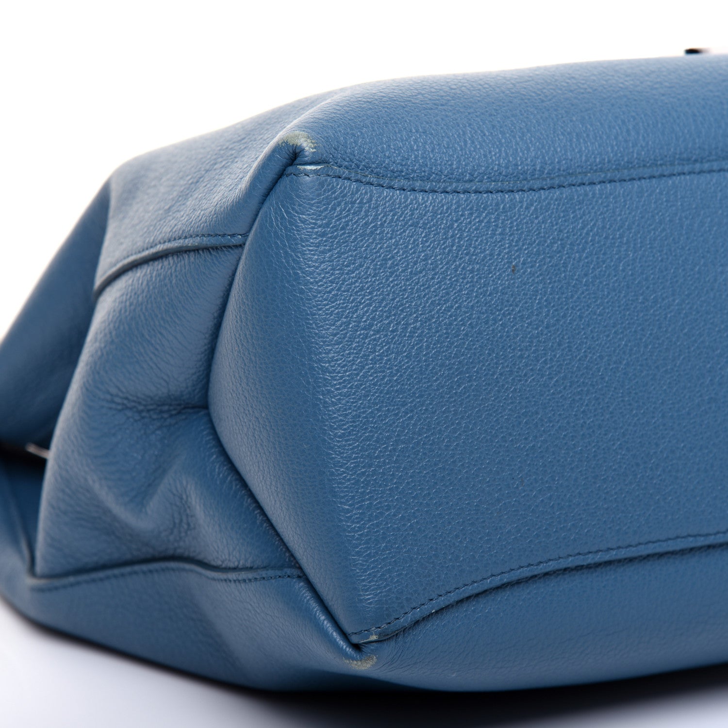 Mulberry Goat Printed Calfskin Freya Hobo Steel Blue 6 of 12