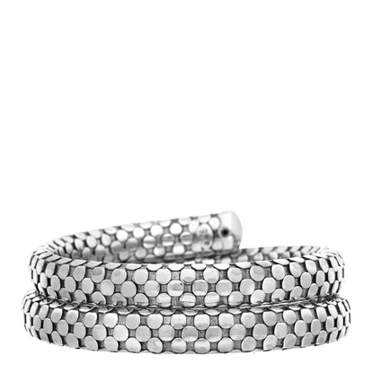 John Hardy Sterling Silver Dot Double Coil Bracelet 2 of 3