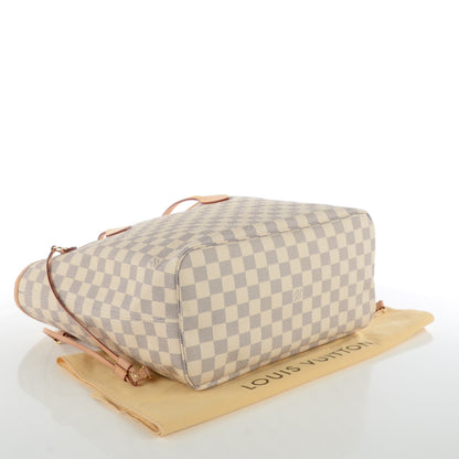 Louis Vuitton Damier Azur Neverfull MM 4 of 7