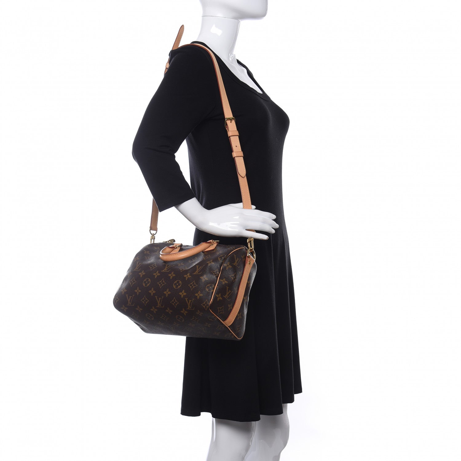 Louis Vuitton Monogram Speedy Bandouliere 25 2 of 11