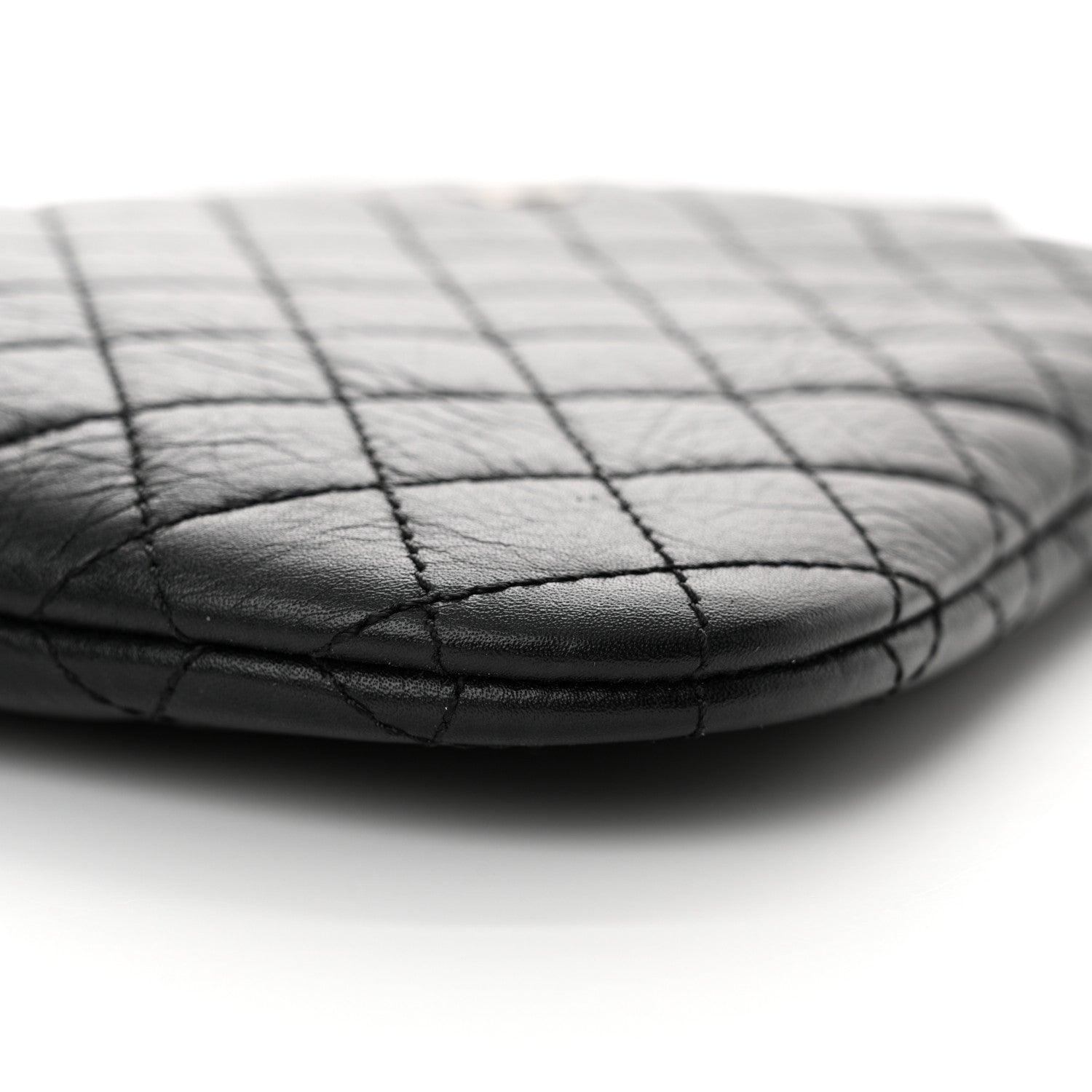 Chanel Aged Calfskin Quilted Crossbody Bag Black 11 of 12