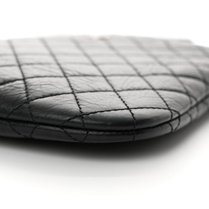 Chanel Aged Calfskin Quilted Crossbody Bag Black 11 of 12