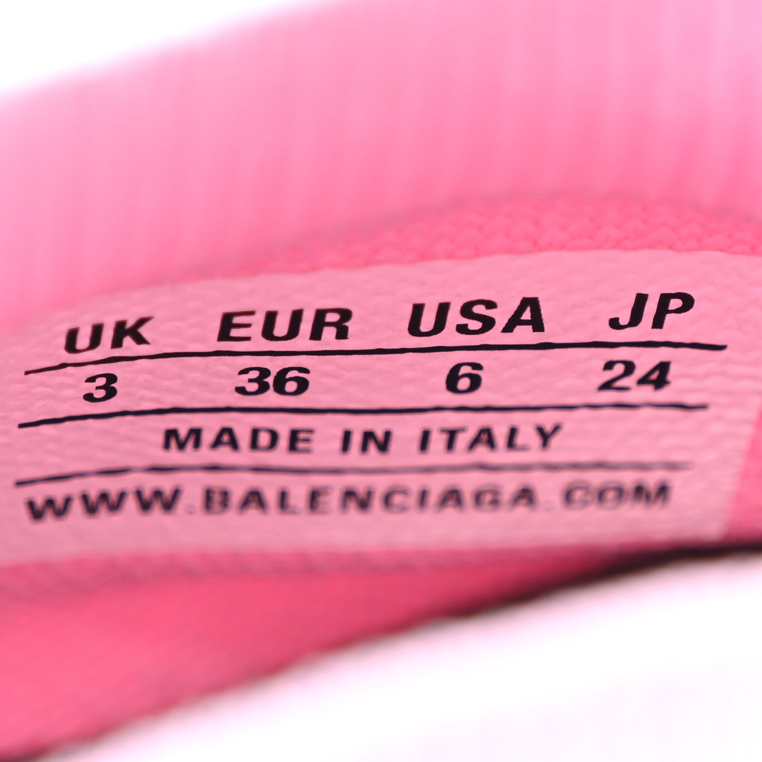 Balenciaga Neoprene Knit Womens Speed Graffiti Sneakers 36 Light Pink White Black 8 of 11