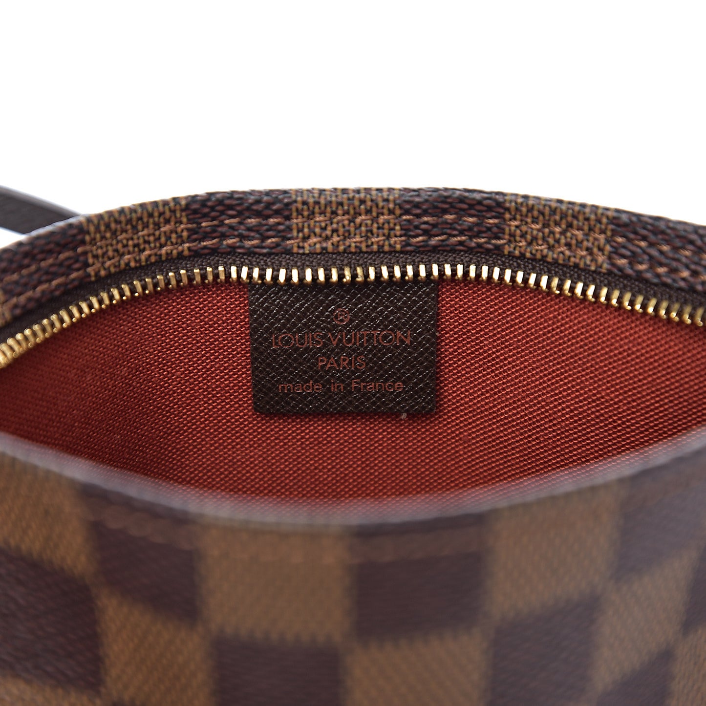 Damier Ebene Trousse Make Up Bag Pochette