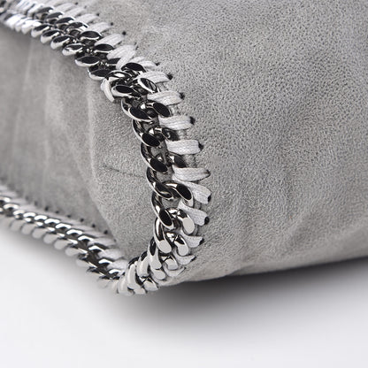Stella McCartney Shaggy Deer Falabella Fold Over Tote Grey 8 of 9