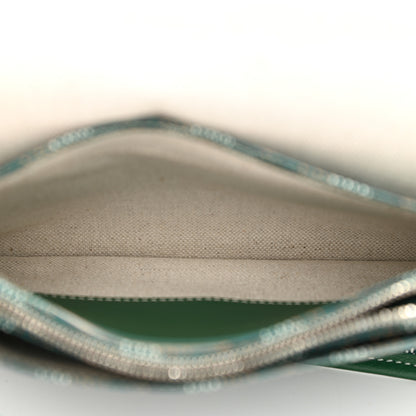 Goyard Goyardine Plumet Wallet Clutch Green 7 of 10