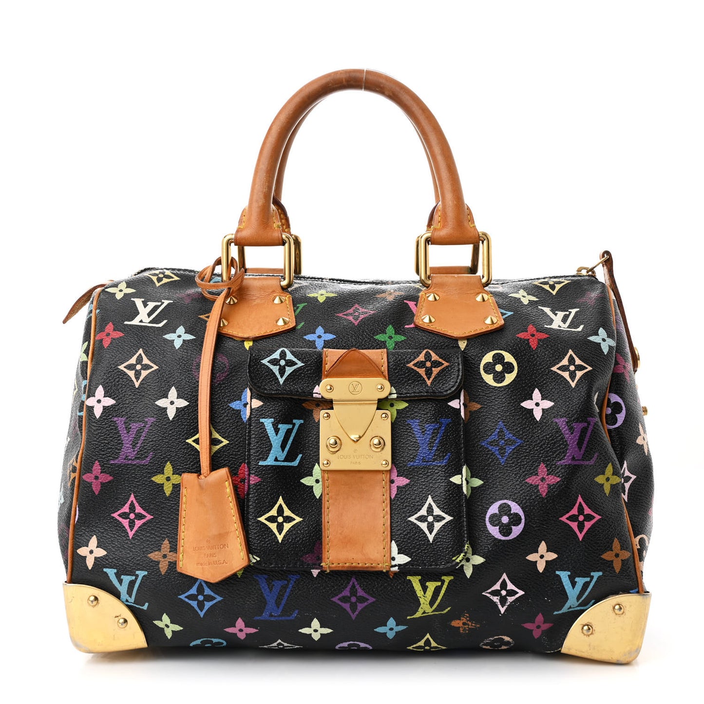 Monogram Multicolor Speedy 30 Black