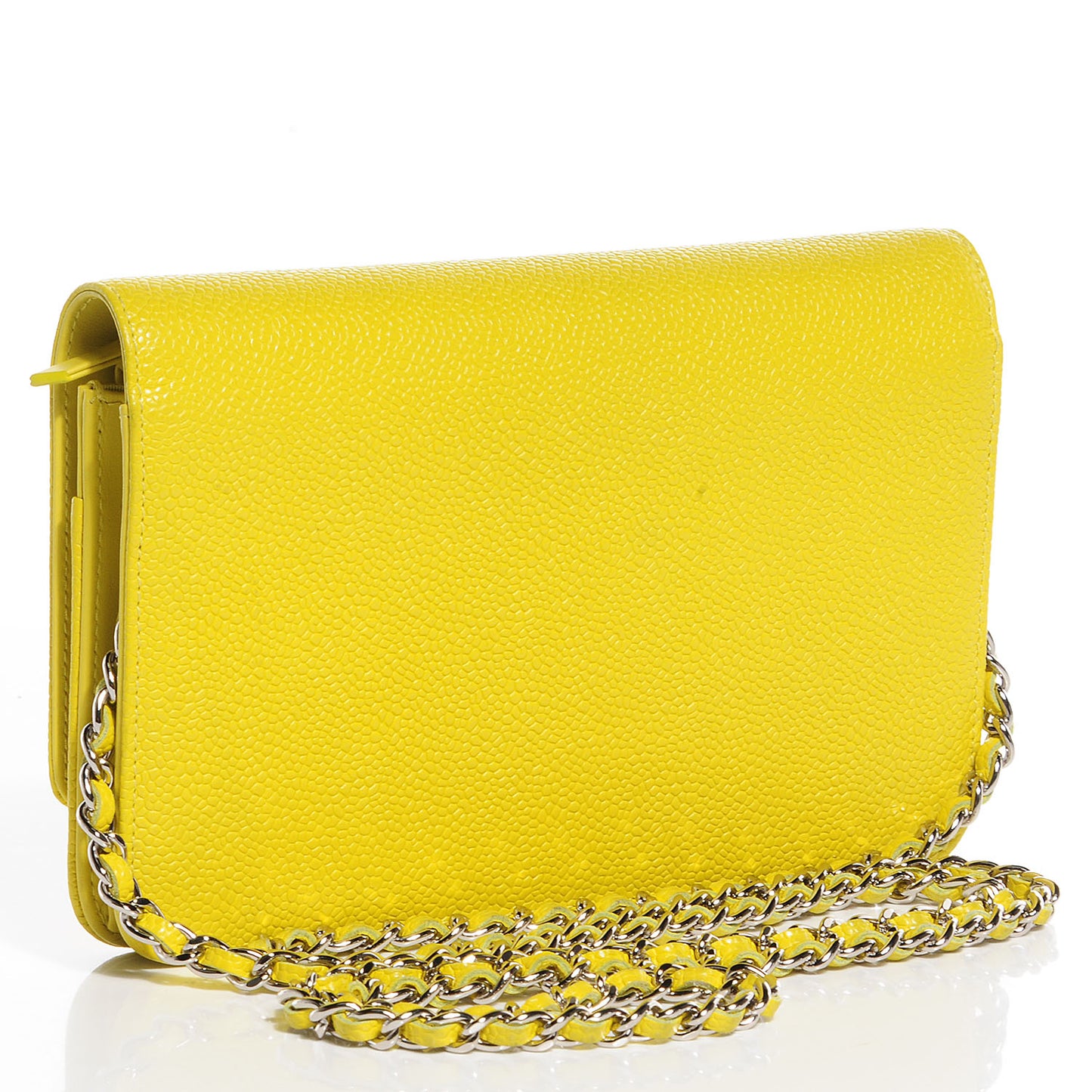 Caviar Timeless CC Wallet on Chain WOC Yellow
