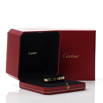 Cartier 18K Yellow Gold LOVE Cuff Bracelet 16 4 of 4