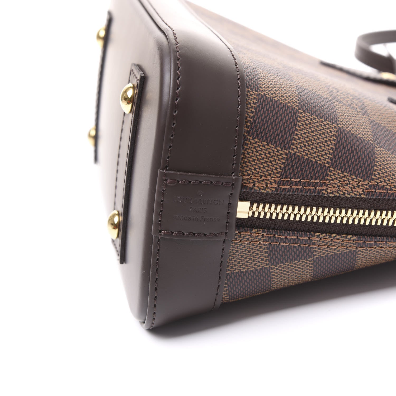 Louis Vuitton Damier Ebene Alma BB 7 of 9