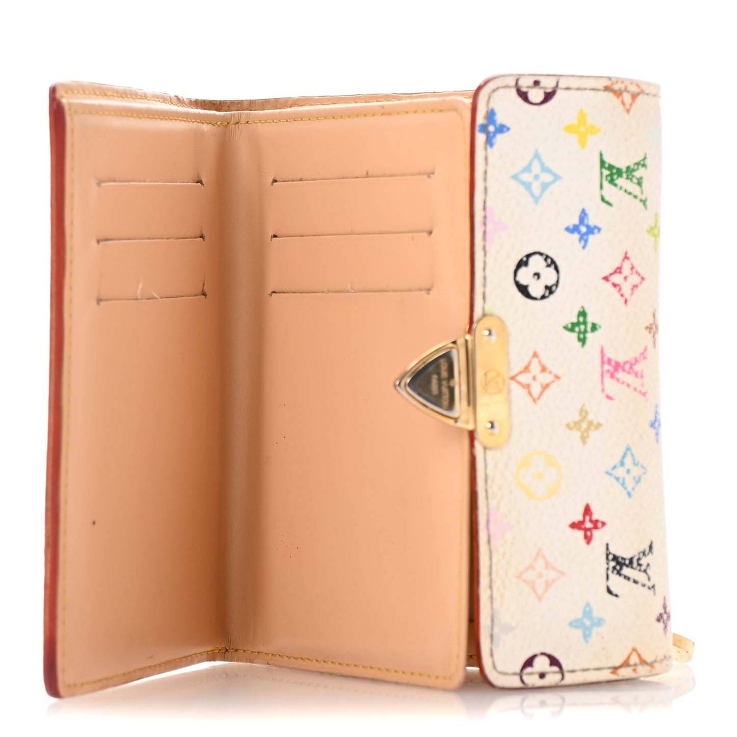 Monogram Multicolor Koala Wallet White