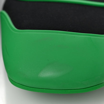 Christian Dior Neoprene Rubber Dior Roller Ballerina Flat 39.5 Black Green 9 of 12