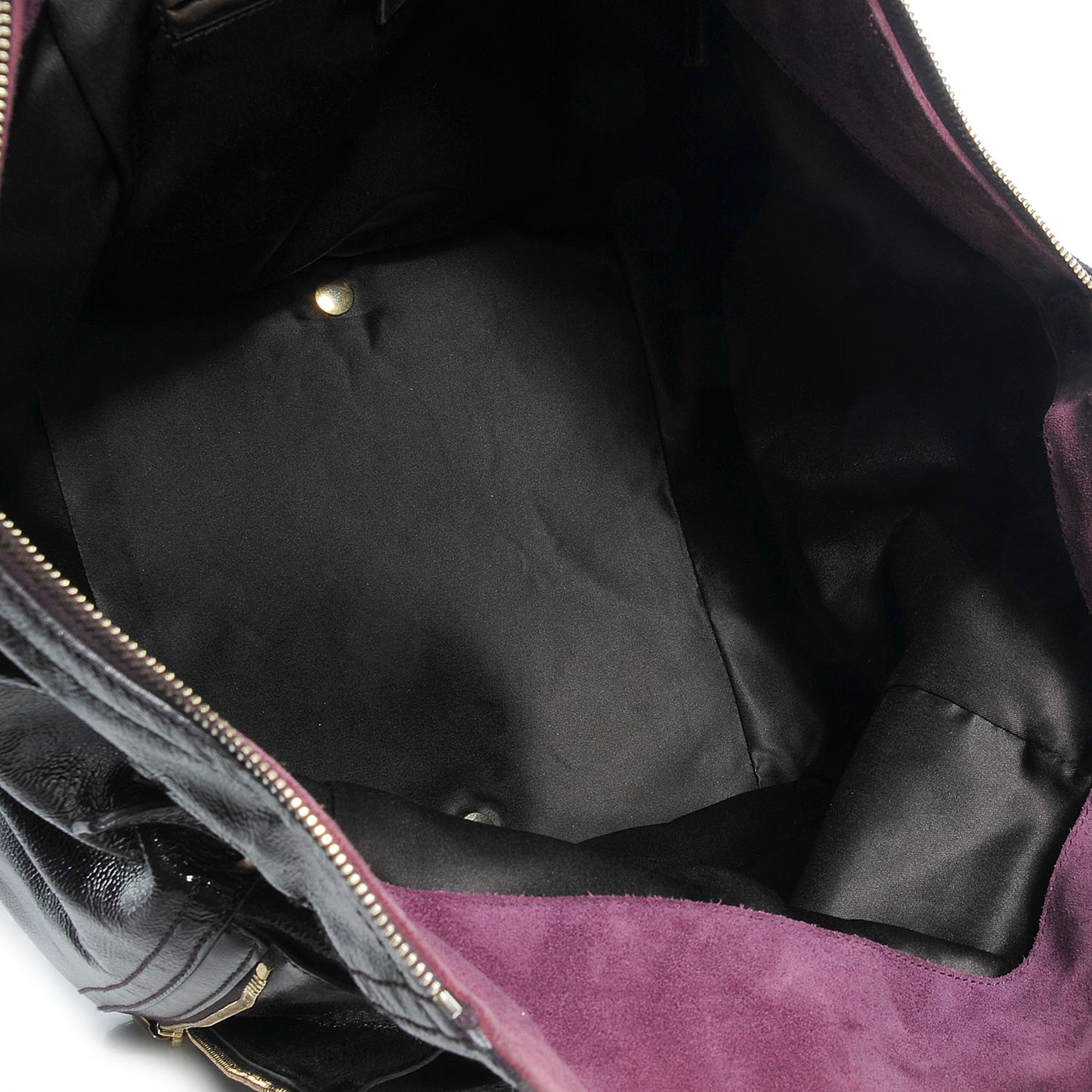 Patent Medium Downtown Tote Purple