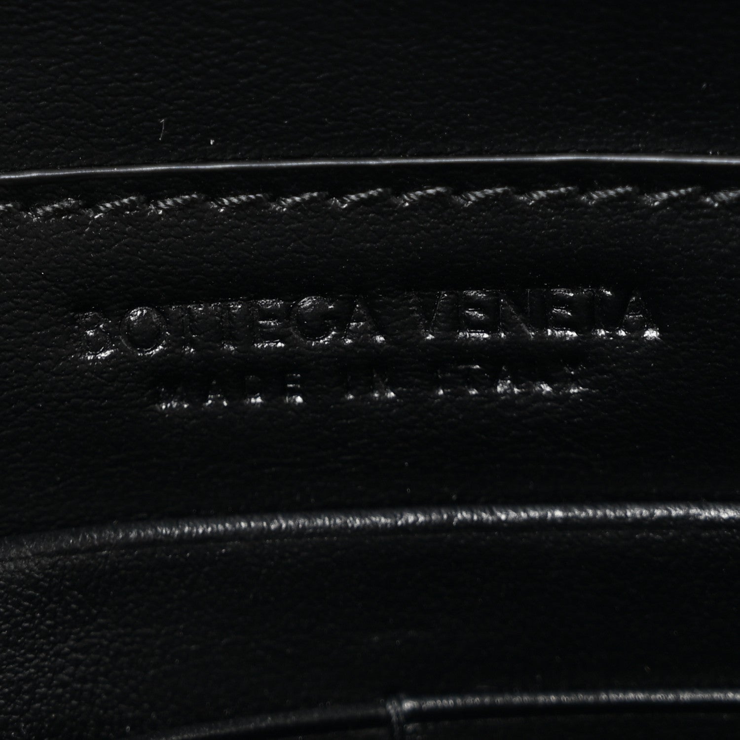 Bottega Veneta Nappa Intrecciato Small Flat Zip Pouch Black 6 of 8