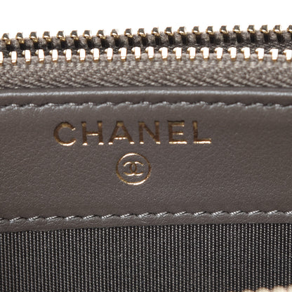 Chanel Calfskin Quilted Small Boy Clutch With Chain Khaki 8 of 11