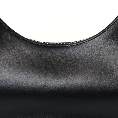 Fendi Vitello Grace Matte Whipstitch Small Fendigraphy Hobo Bag Black 8 of 10