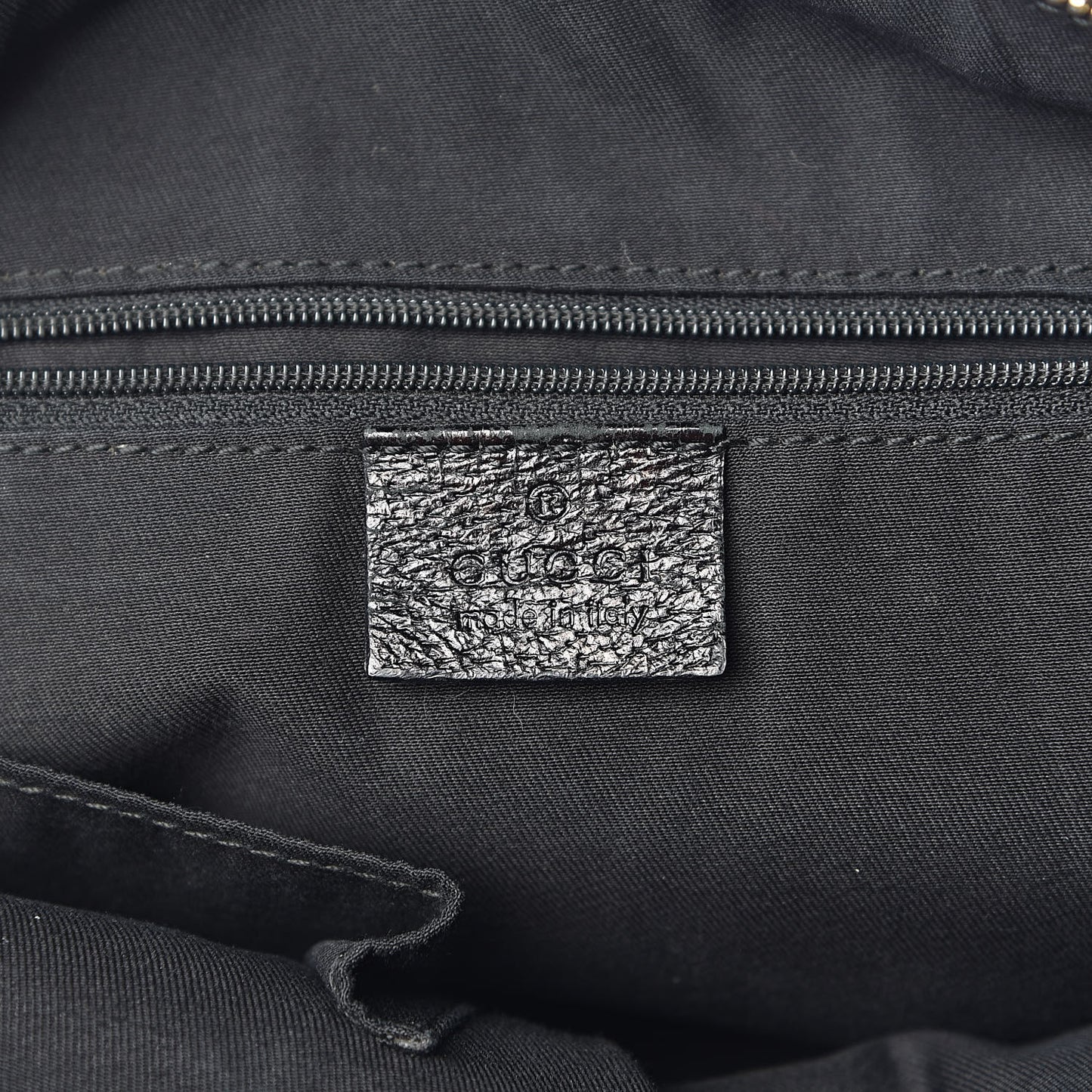 GG Monogram Pop Tote Black