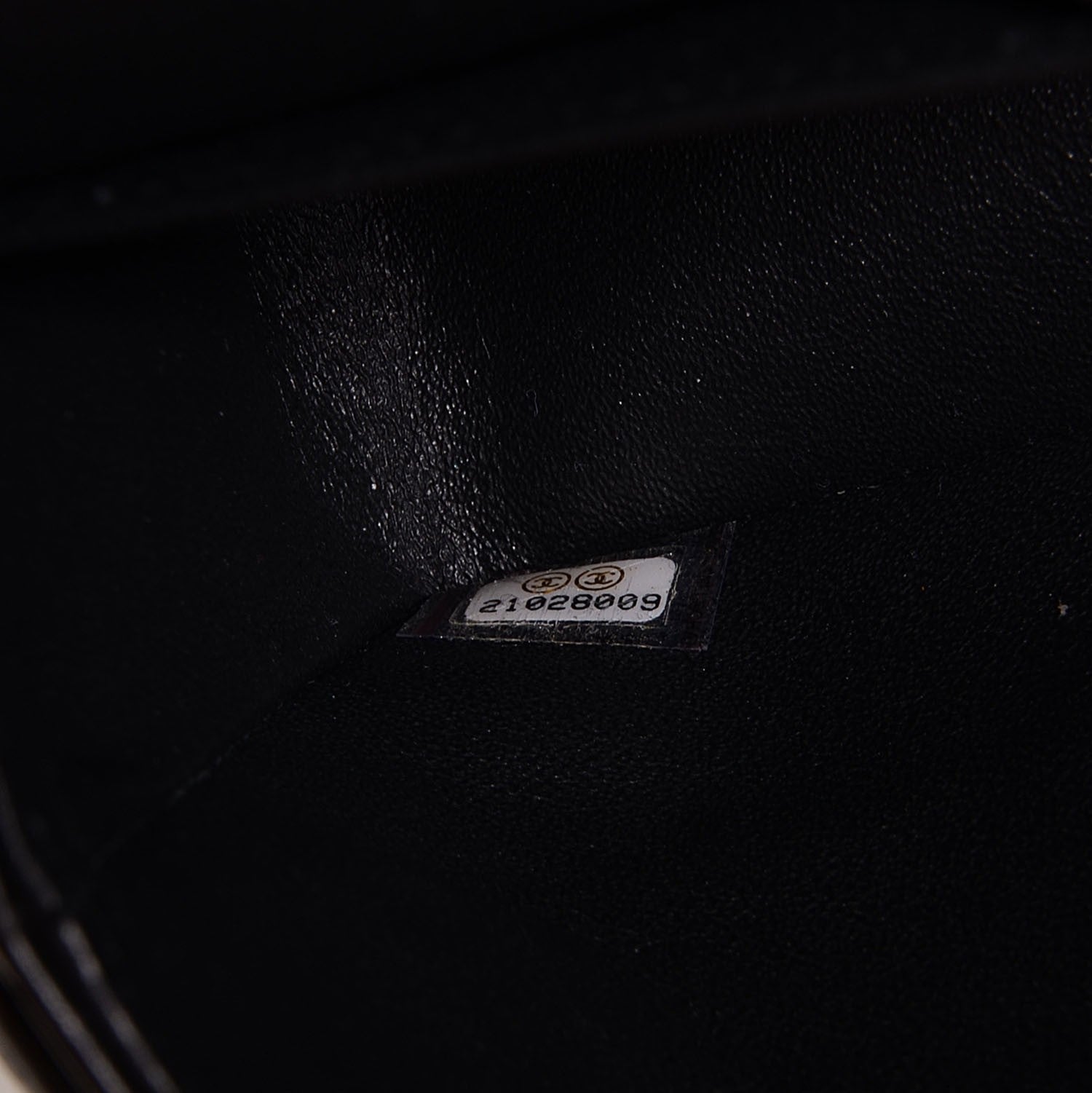 Chanel Lambskin Chevron Medium Double Flap So Black 9 of 9