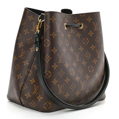 Louis Vuitton Monogram Neonoe MM Black 3 of 7