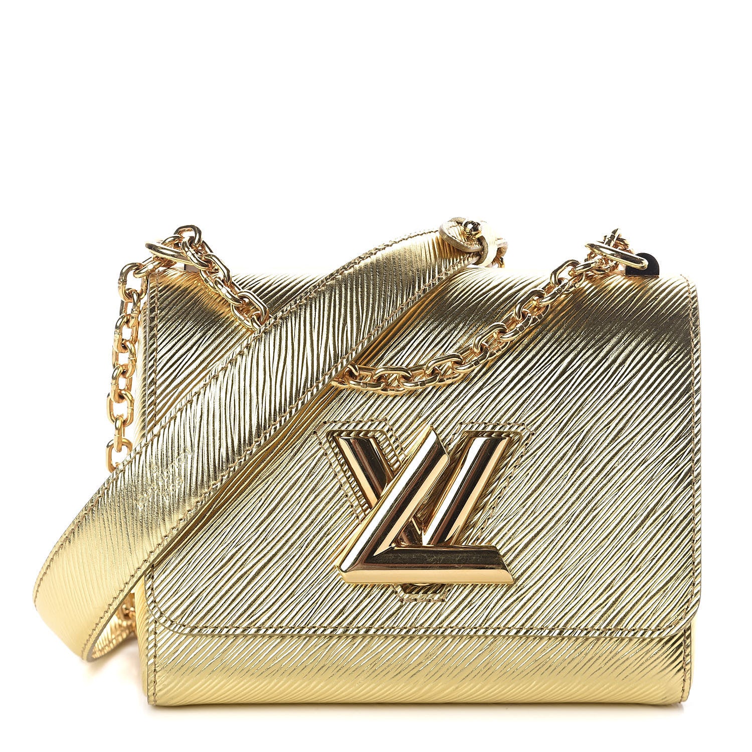 Louis Vuitton Epi Twist Shoulder Bag PM Gold 1 of 8