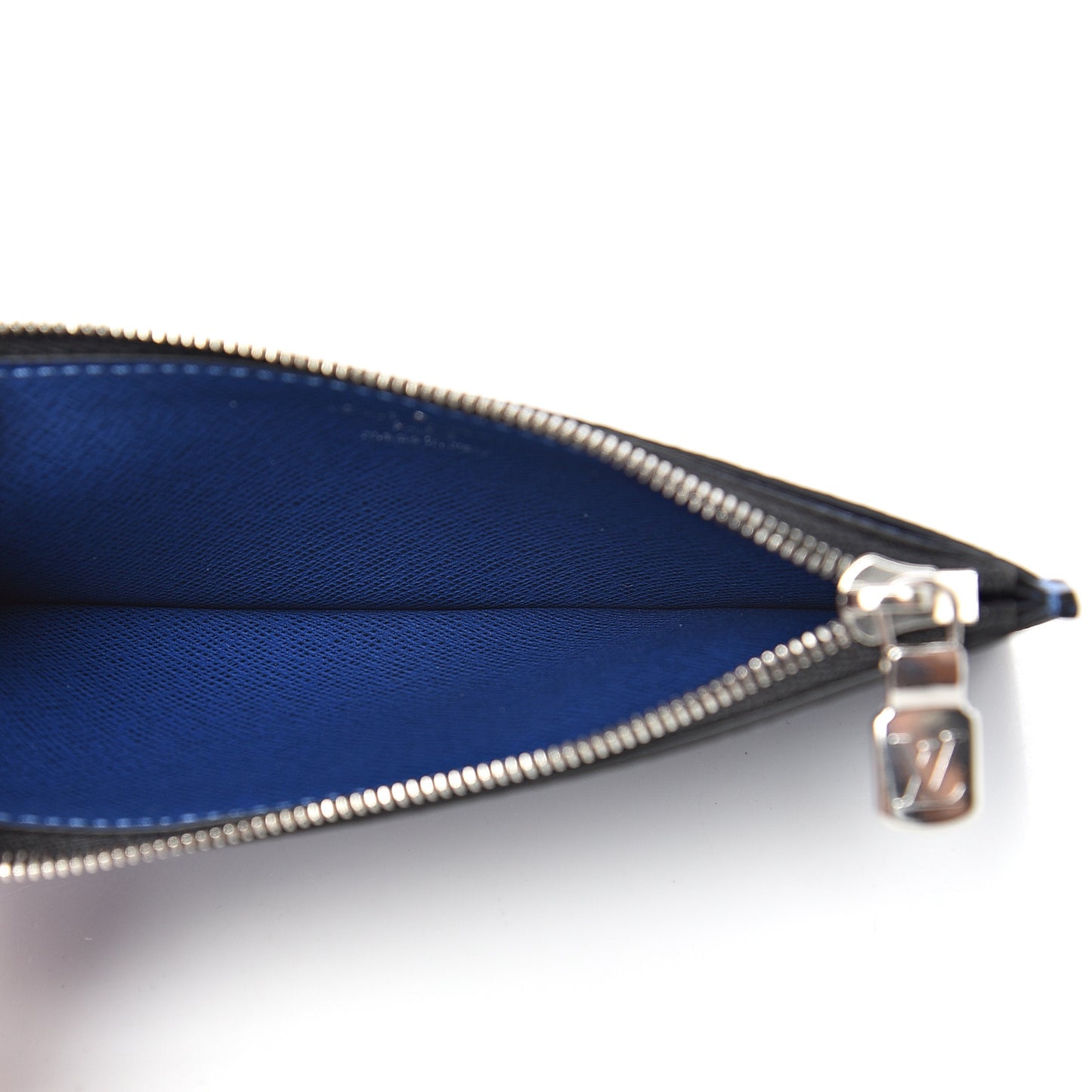 Monogram Taiga Coin Card Holder Cobalt