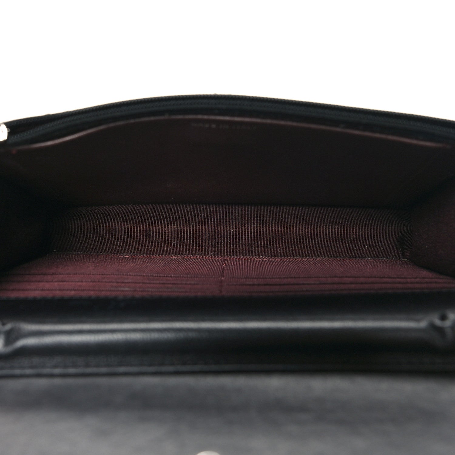 Chanel Lambskin Quilted Wallet On Chain WOC Black 5 of 13