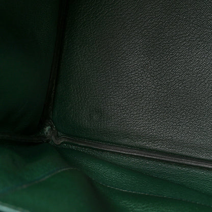 Hermes Ardennes Birkin 35 Vert Fonce 13 of 13