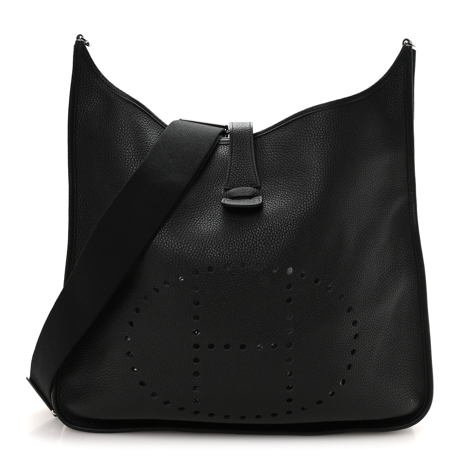 Hermes Taurillon Clemence Evelyne III TGM Black 1 of 10