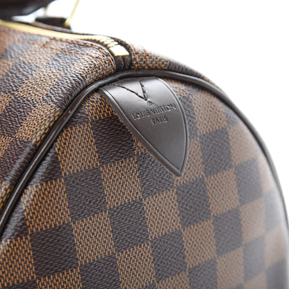 Louis Vuitton Damier Ebene Speedy 30 14 of 17