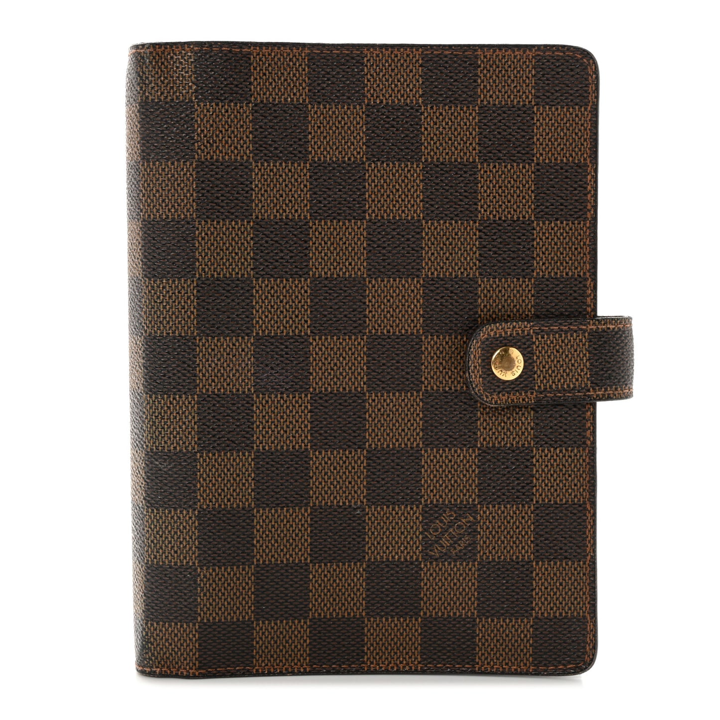 Damier Ebene Medium Ring Agenda Cover